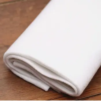 180 г Односторонней клейкой ткани Аксессуары для поделок Ткань Подкладка в стиле пэчворк Ткань Белая 50x100 см ·