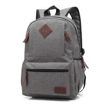 Модный простой Оксфордский противоугонный рюкзак Унисекс, холщовая дорожная сумка большой емкости, школьные учебники для студентов, рюкзак для ноутбука
