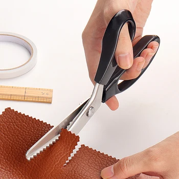 Необходимые инструменты для шитья своими руками, Портновские ножницы 3/5/7 мм, треугольные кружевные портняжные ножницы, Ручные ножницы из нержавеющей стали