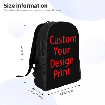Дорожный рюкзак по индивидуальному дизайну Для мужчин и женщин, школьный компьютер, сумка для книг, Сумки для студентов колледжа с индивидуальным логотипом 3