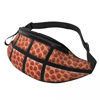Классный Баскетбольный кожаный дизайн, поясная сумка для бега, мужская и женская Спортивная сумка, подарок игроку, поясная сумка через плечо, сумка для телефона, денег